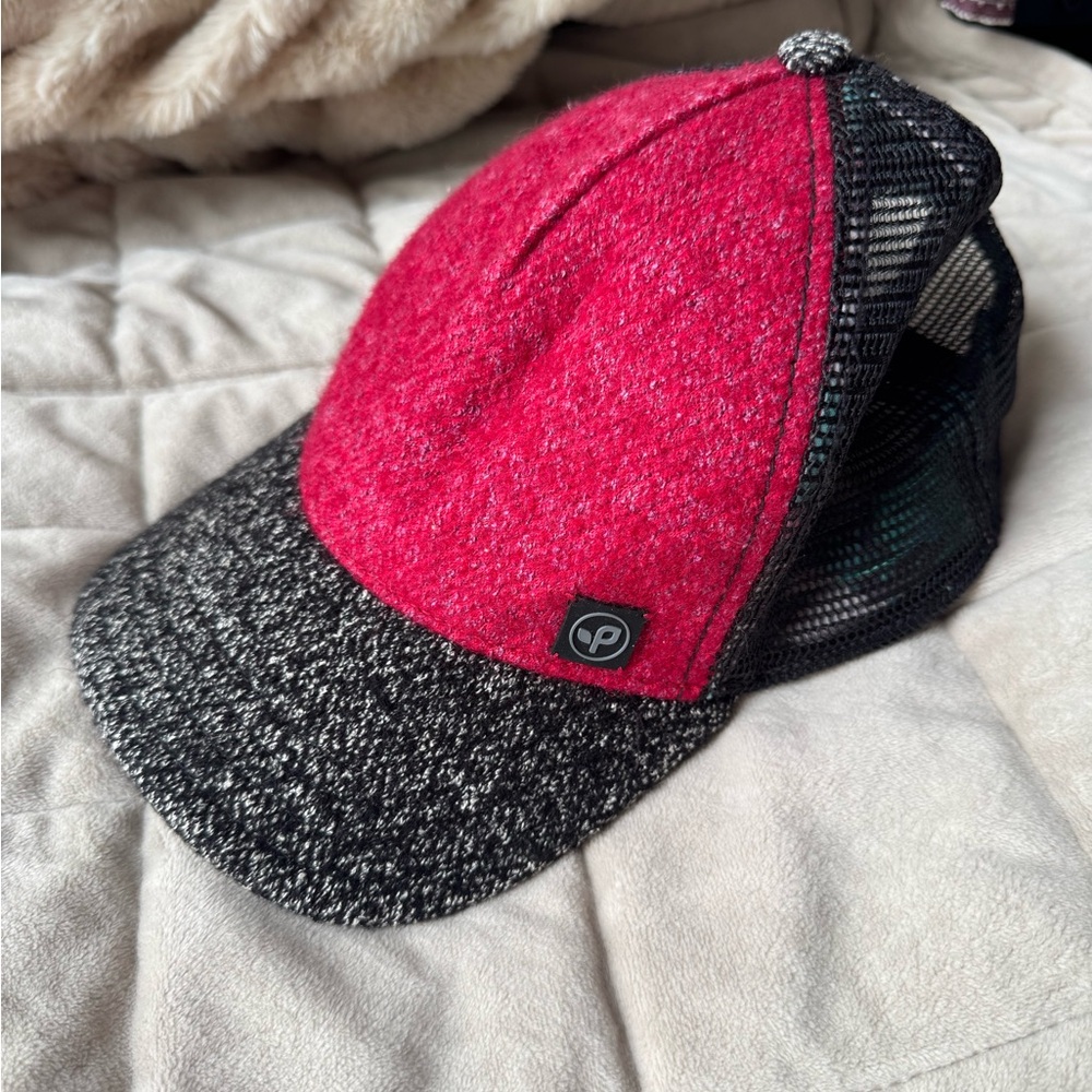 Pistil Pink and Black Panda Print Cap